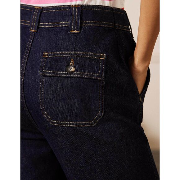 Boden Denim Gowrie Pant - Indigo 8R - Picture 5 of 12